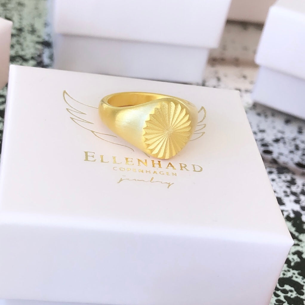 Valentina Signet Ring Matte